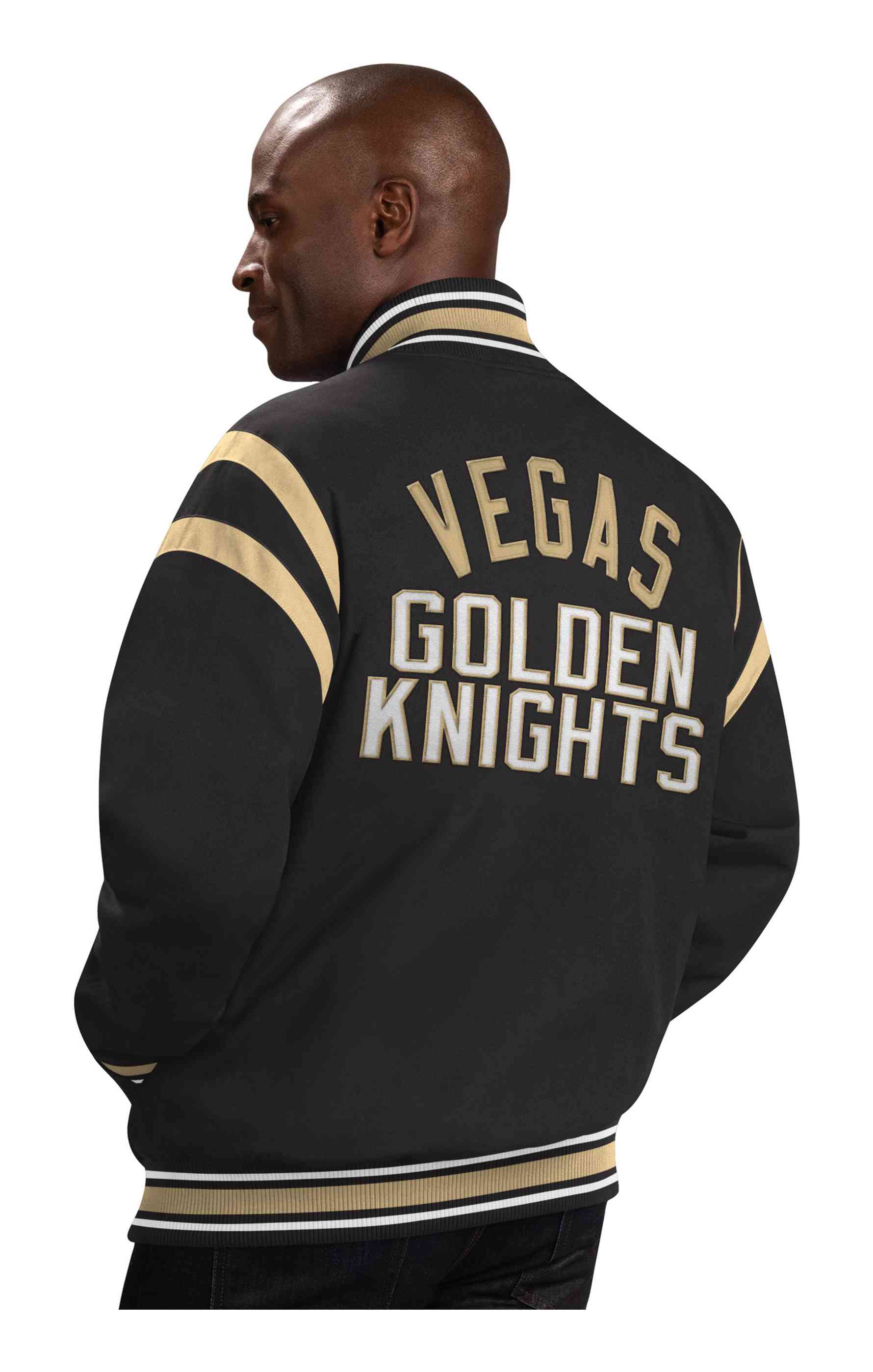 G-III - NHL Vegas Golden Knights Tailback Varsity Jacke