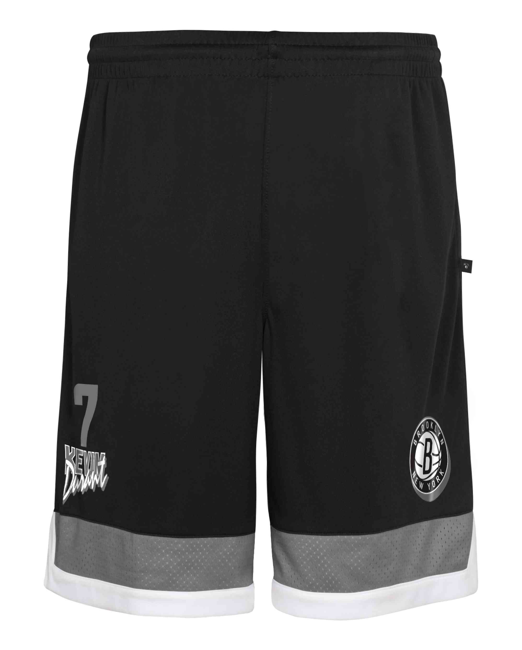 Outerstuff - NBA Brooklyn Nets Kevin Durant Active Basketball Shorts