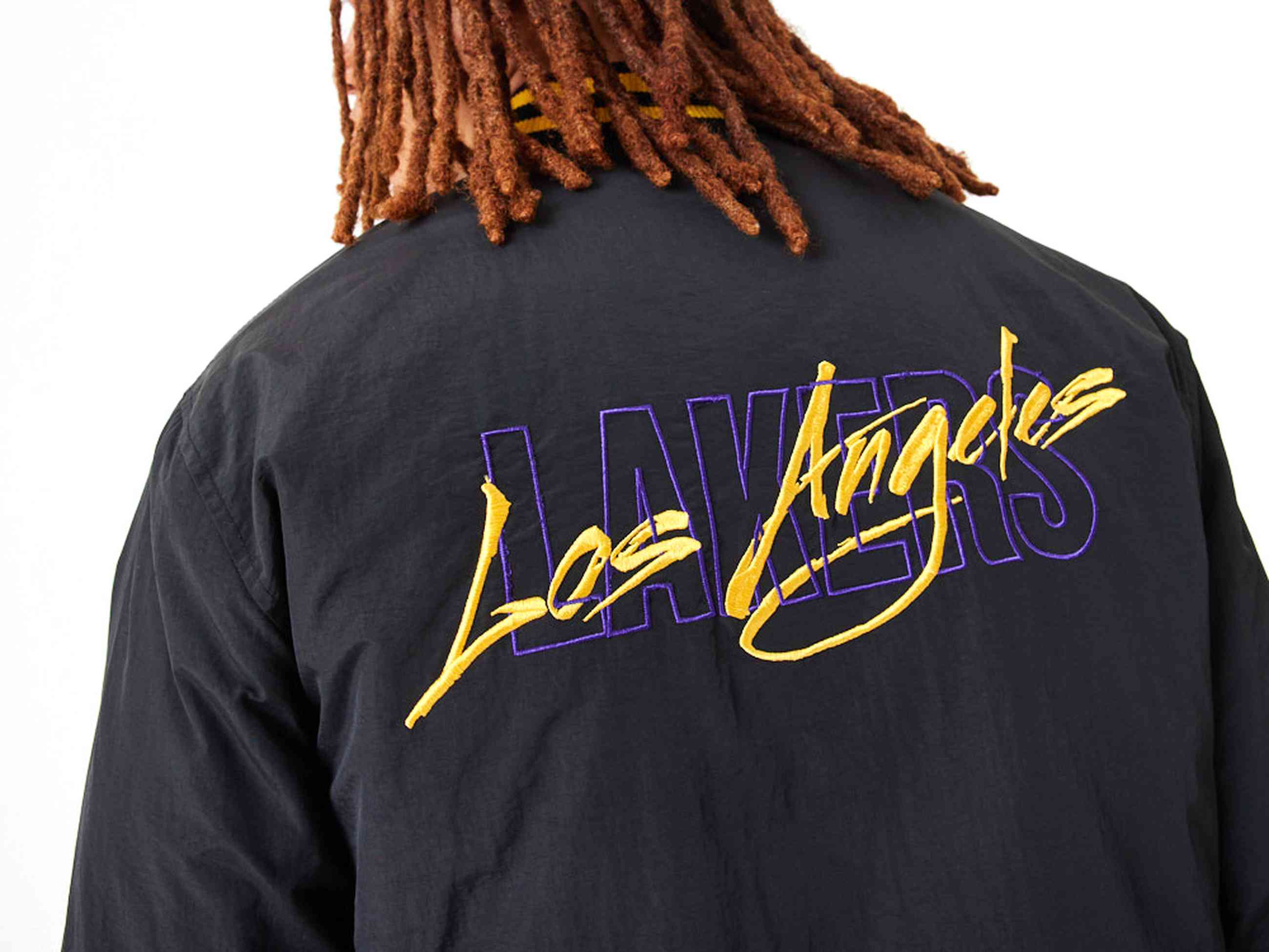 New Era - NBA Los Angeles Lakers Script Bomber Jacke