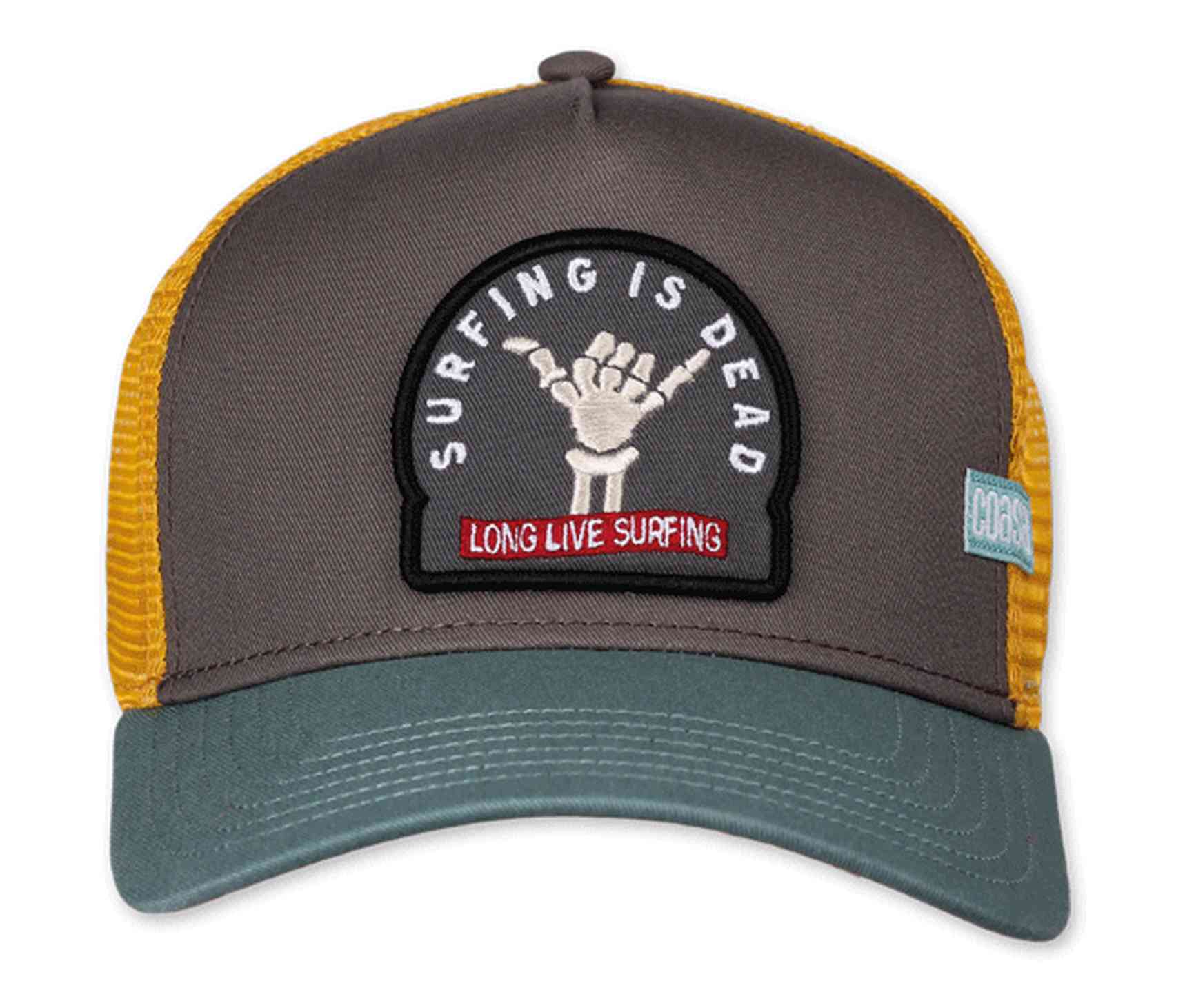 Coastal - Surfing Dead Trucker Snapback Cap