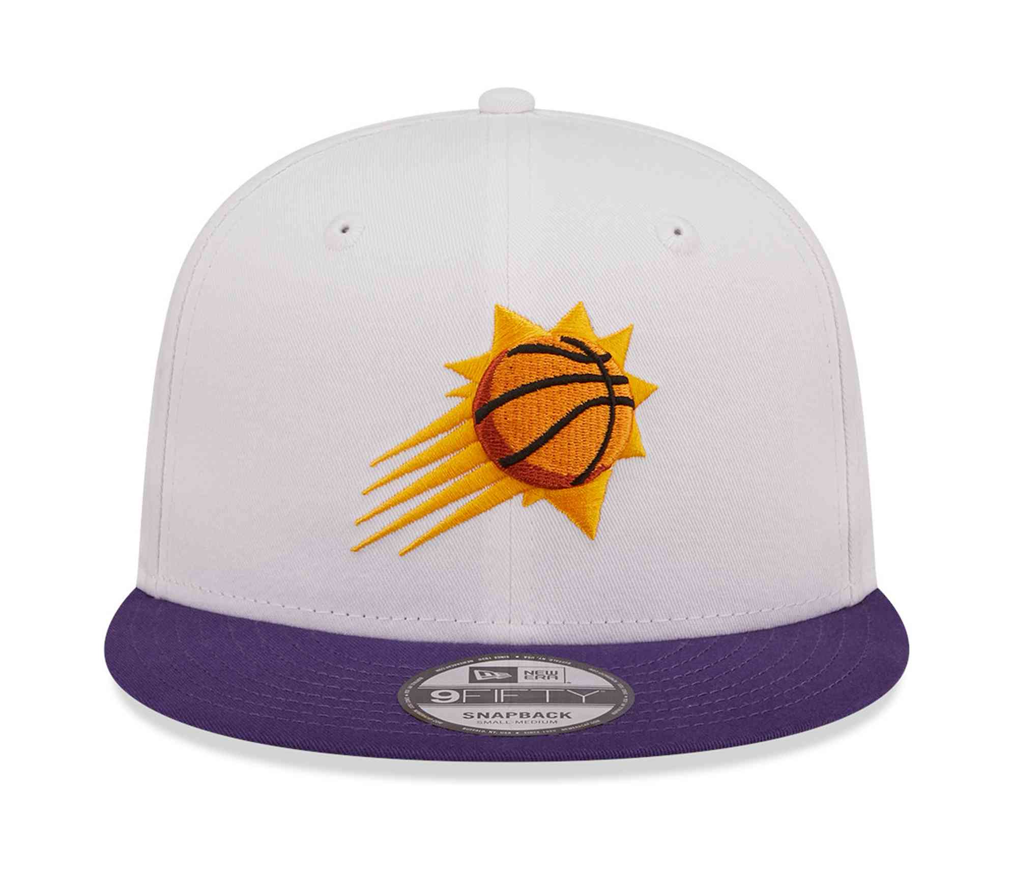 New Era - NBA Phoenix Suns White Crown Team 9Fifty Snapback Cap