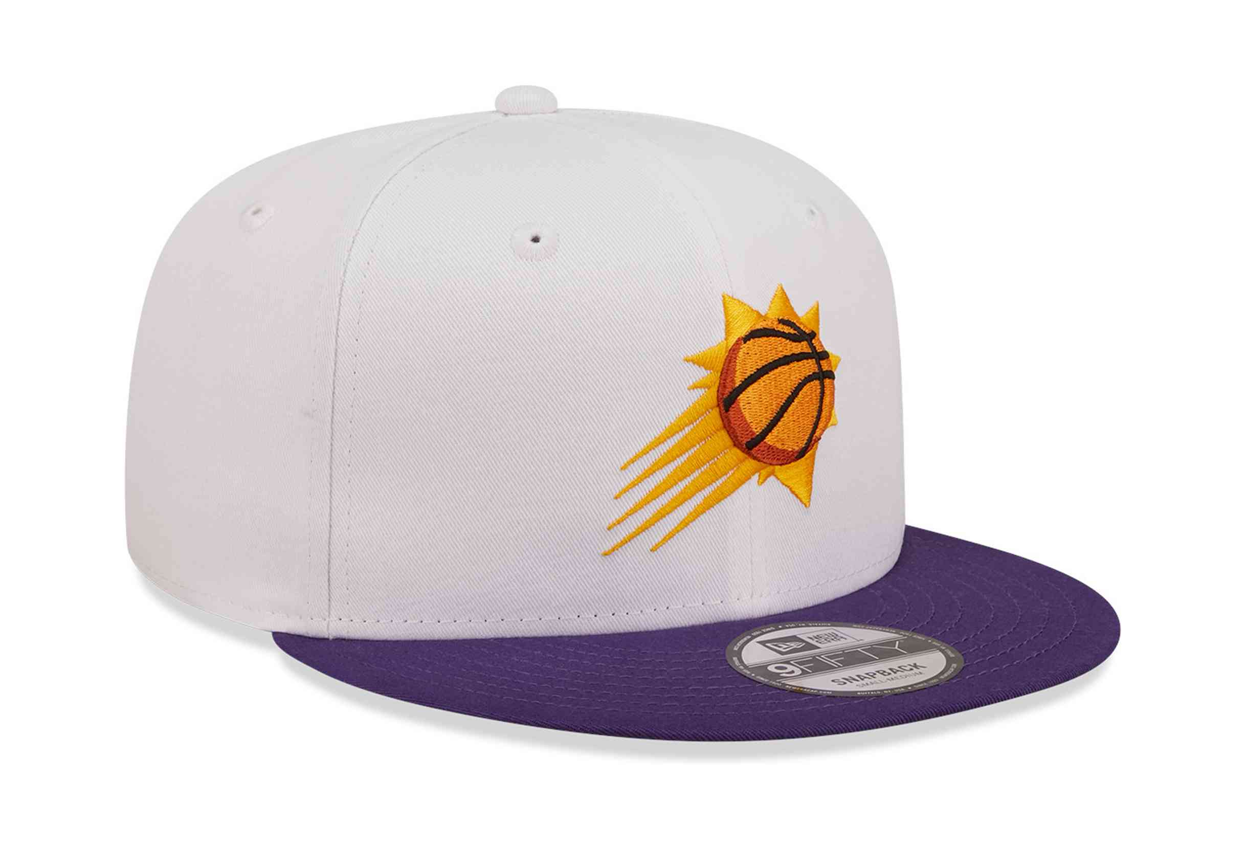 New Era - NBA Phoenix Suns White Crown Team 9Fifty Snapback Cap