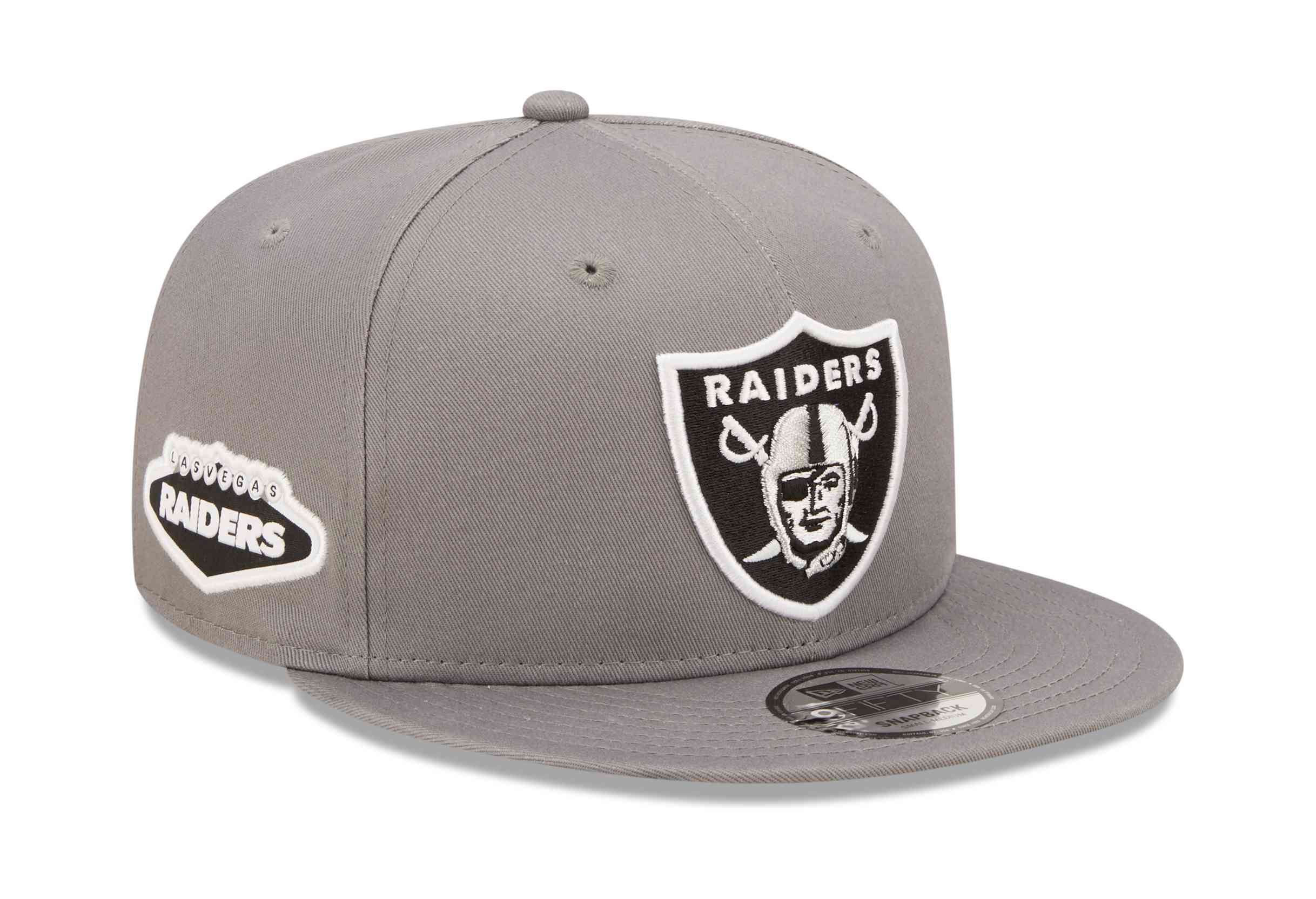 New Era - NFL Las Vegas Raiders Team Side Patch 9Fifty Snapback Cap