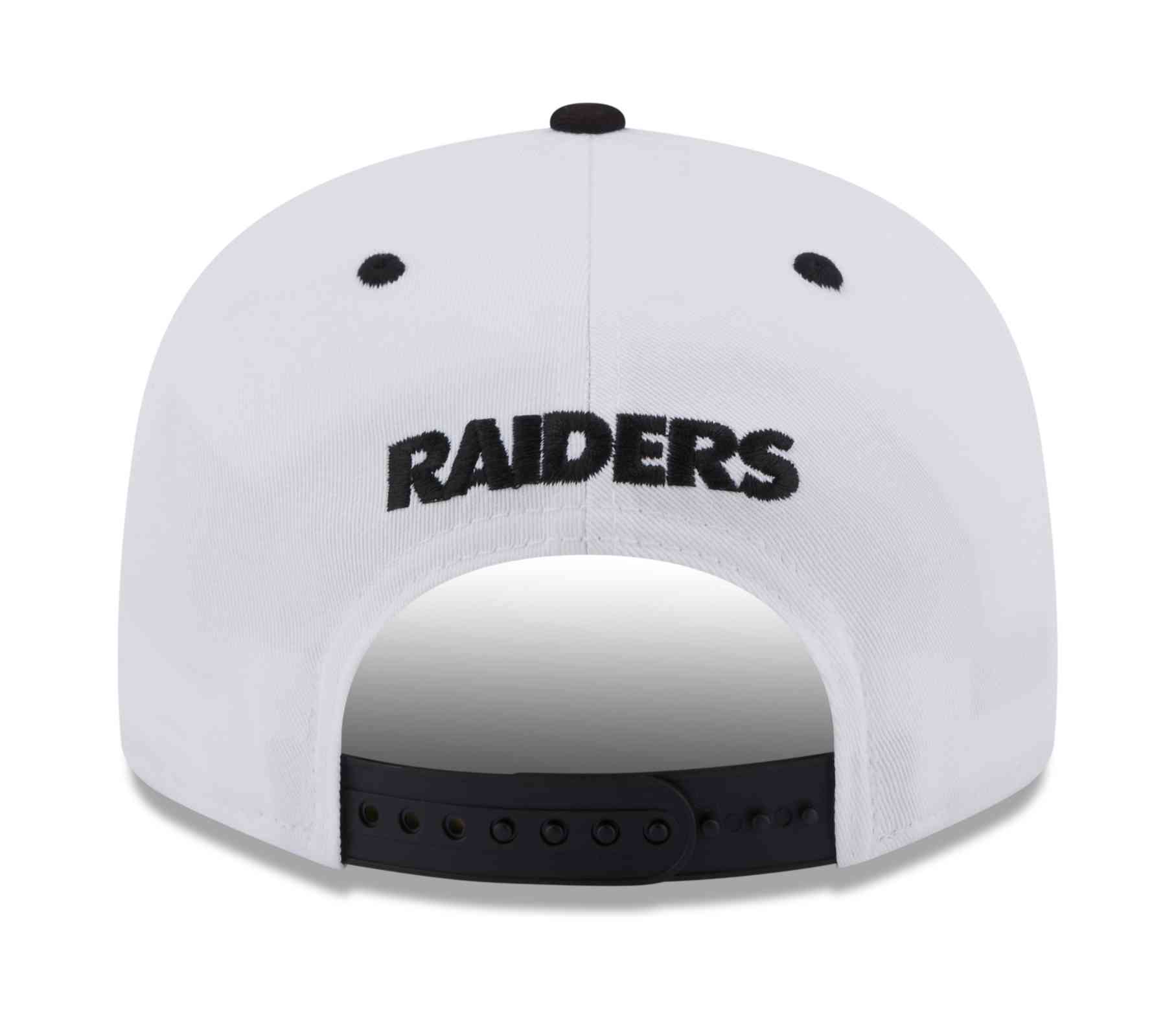 New Era - NFL Las Vegas Raiders White Crown Patch 9Fifty Snapback Cap