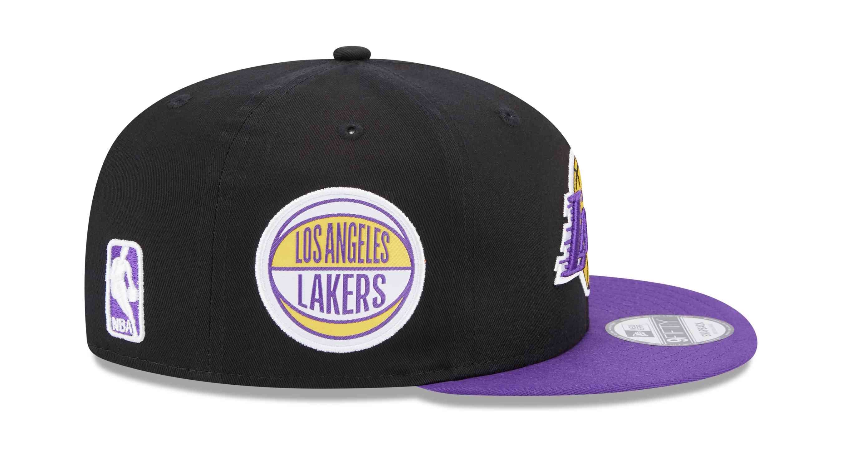 New Era - NBA Los Angeles Lakers Contrast Side Patch 9Fifty Snapback Cap