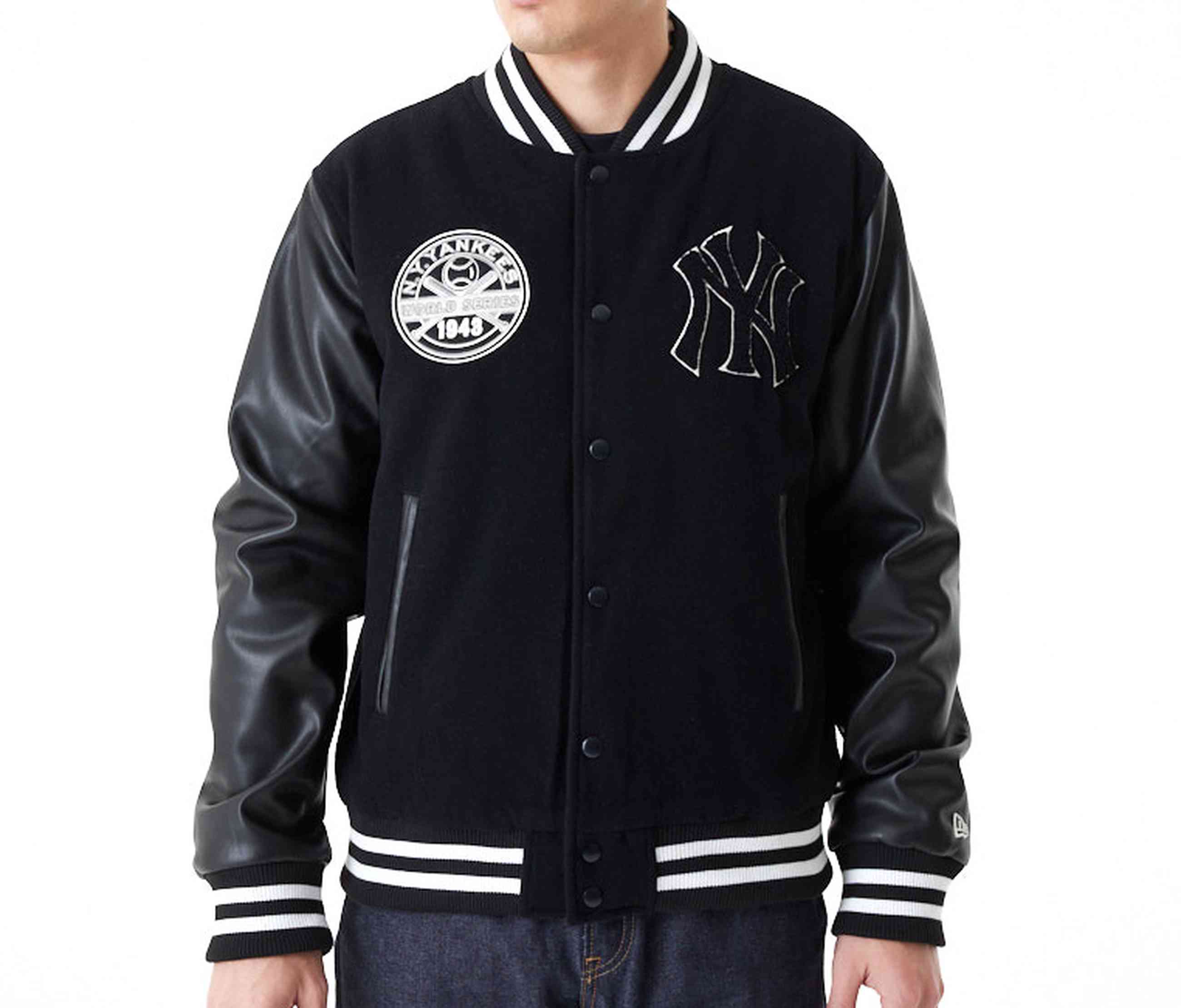 New Era - MLB New York Yankees Large Logo Varsity Jacke