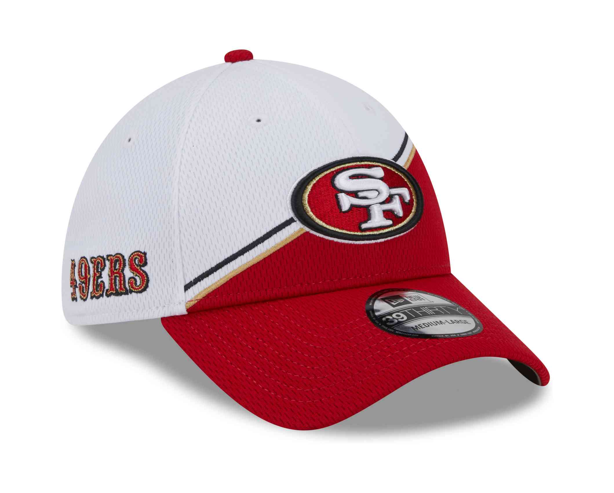 New Era - NFL San Francisco 49ers 2023 Sideline 39Thirty Stretch Cap