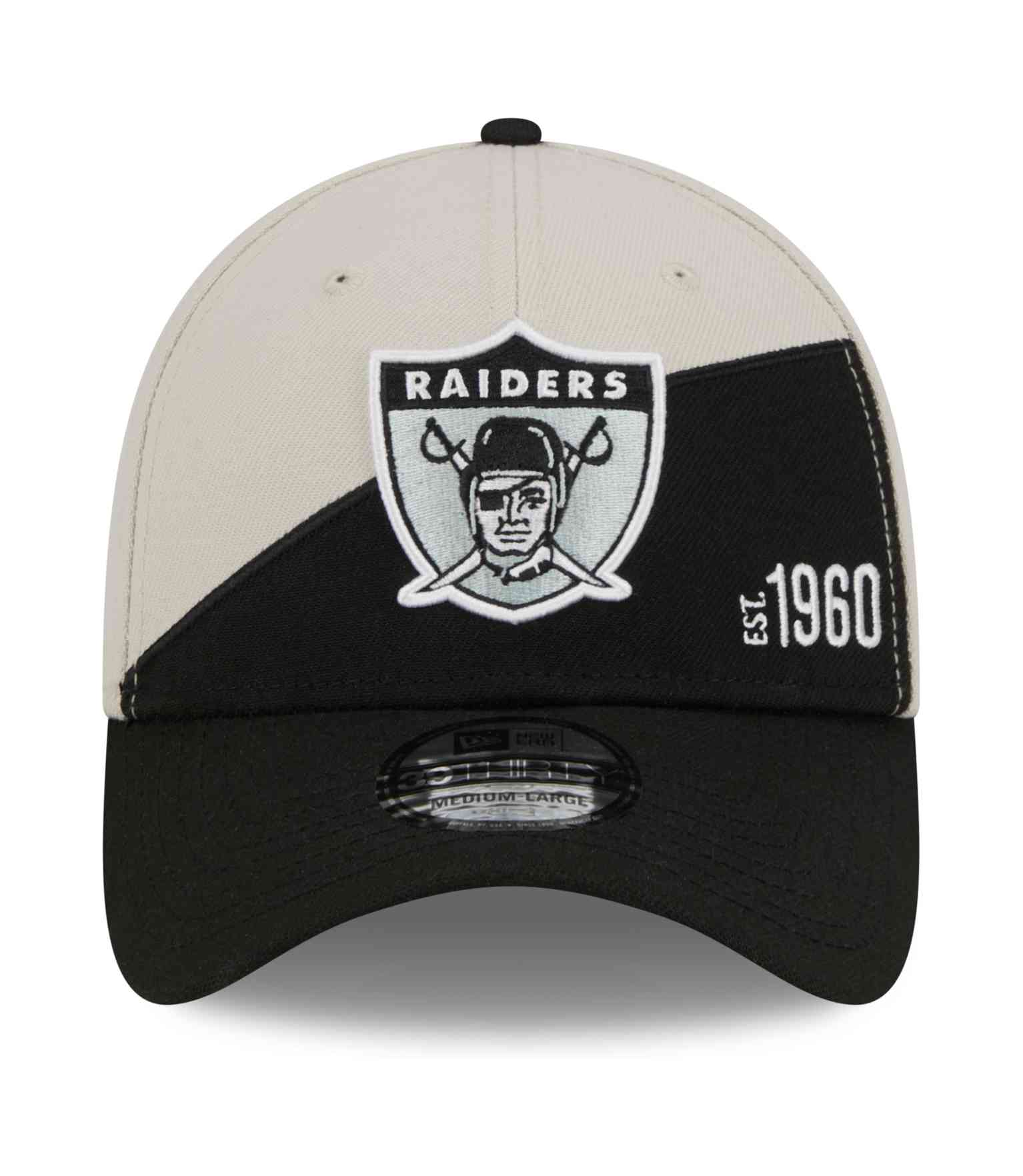 New Era - NFL Oakland Raiders 2023 Sideline Historic 39Thirty Stretch Cap