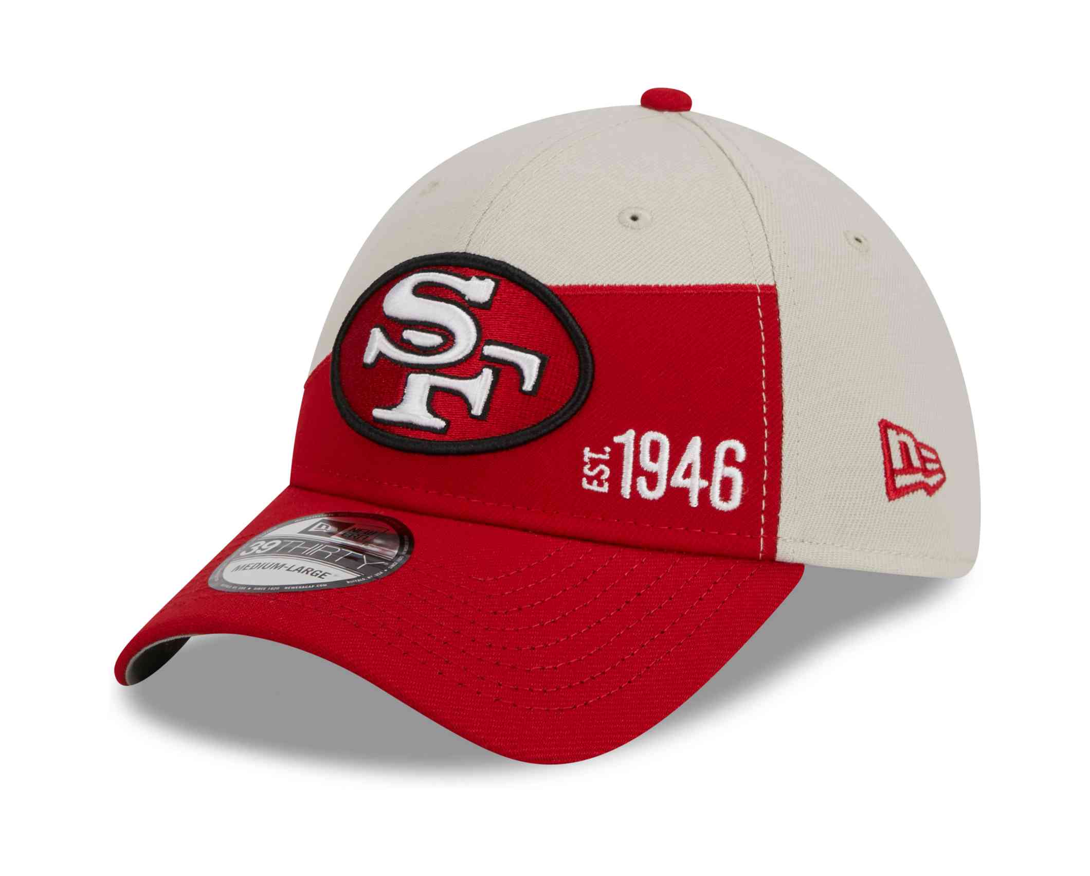 New Era - NFL San Francisco 49ers 2023 Sideline Historic 39Thirty Stretch Cap