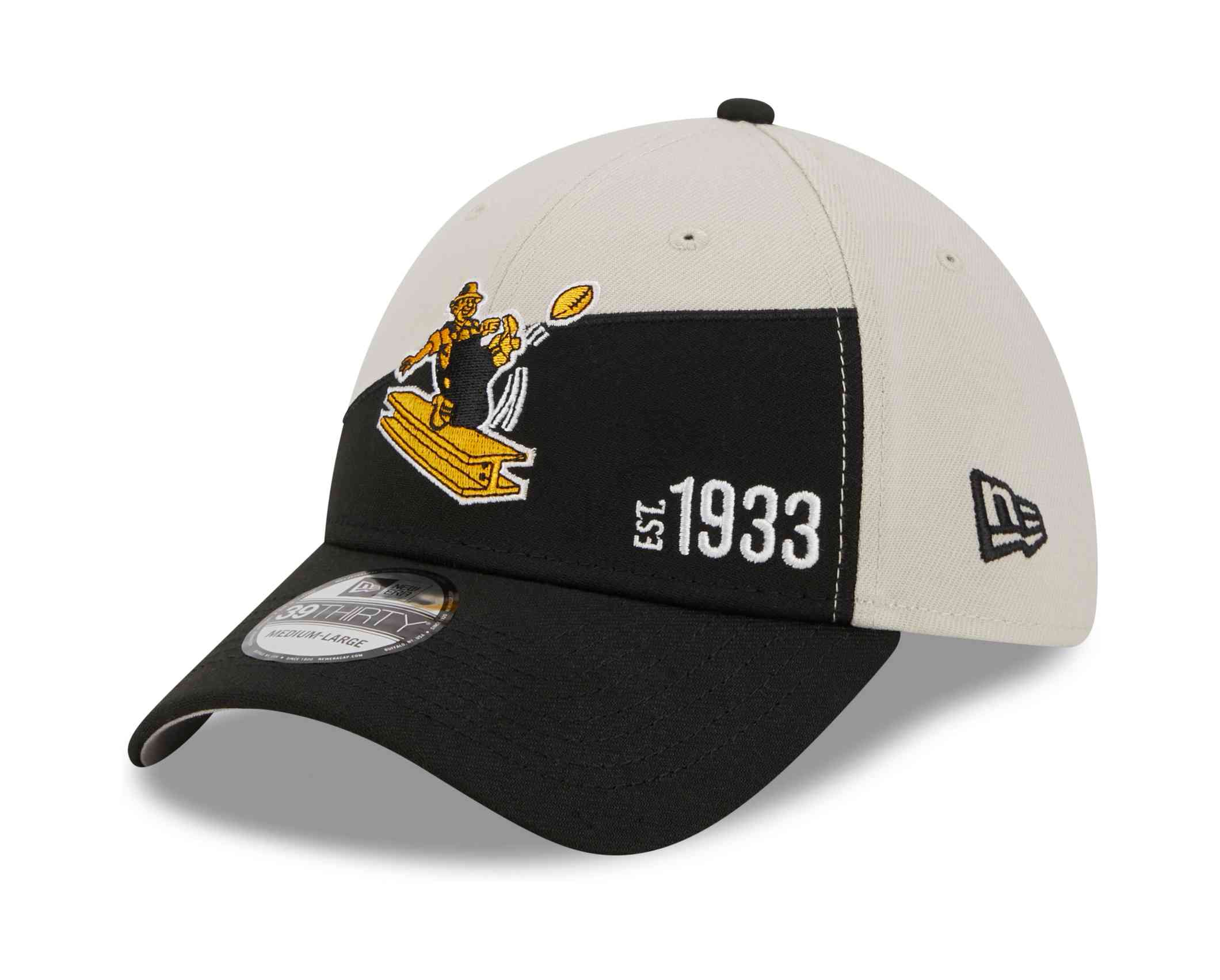 New Era - NFL Pittsburgh Steelers 2023 Sideline Historic 39Thirty Stretch Cap