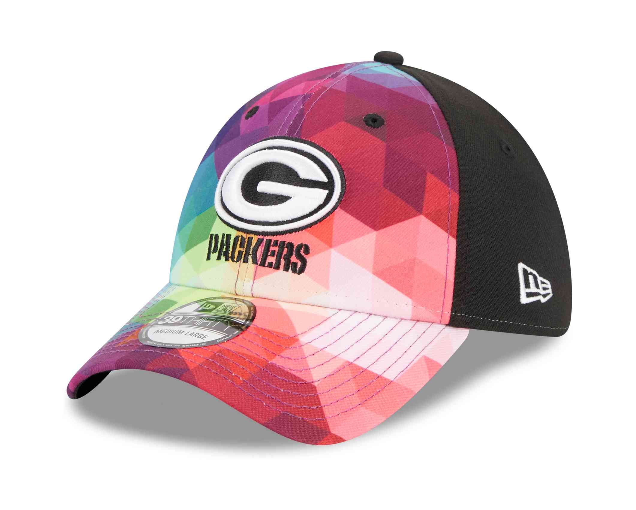 New Era - NFL Green Bay Packers 2023 Crucial Catch 39Thirty Stretch Cap