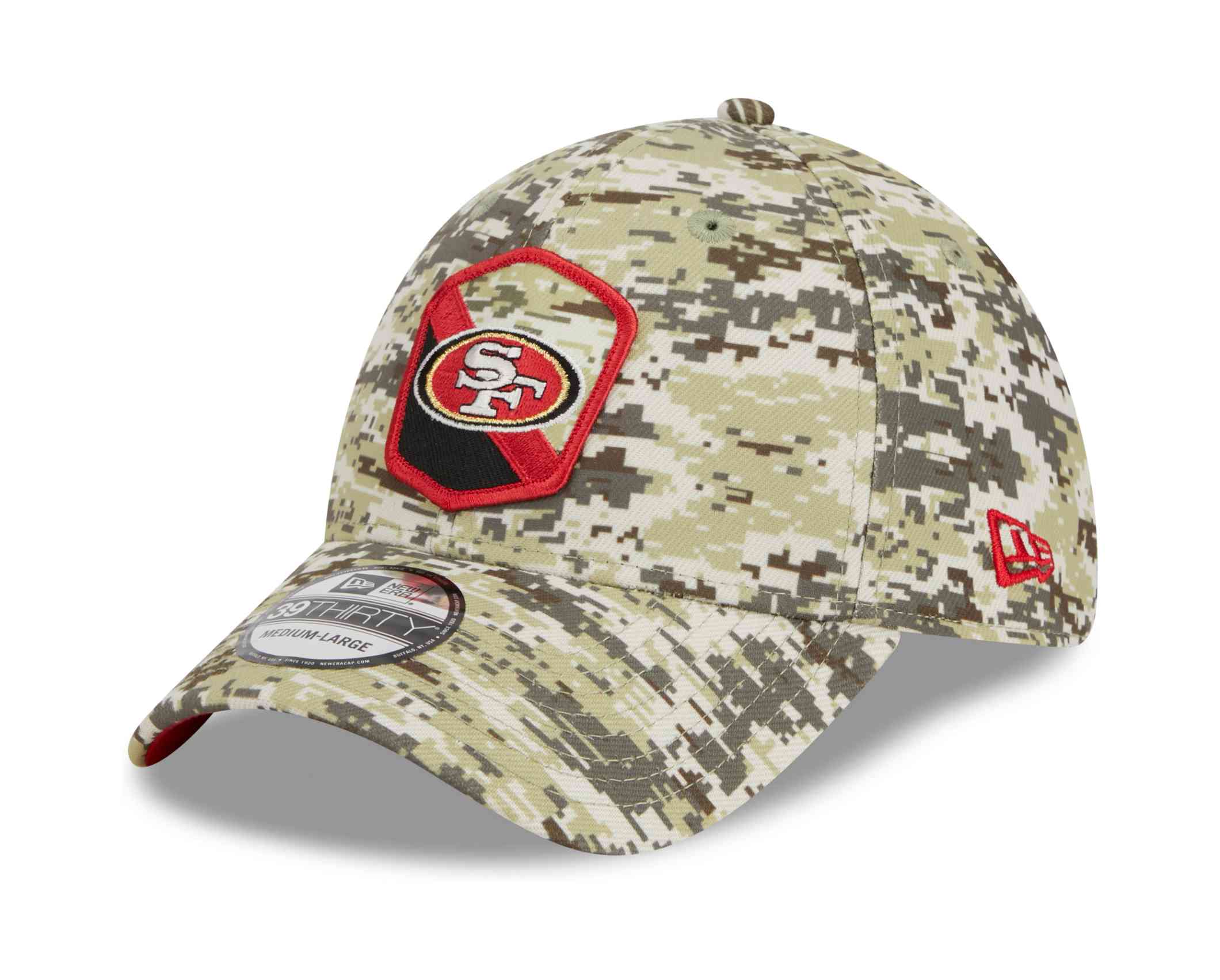 New Era - NFL San Francisco 49ers 2023 Salute To Service 39Thirty Stretch Cap