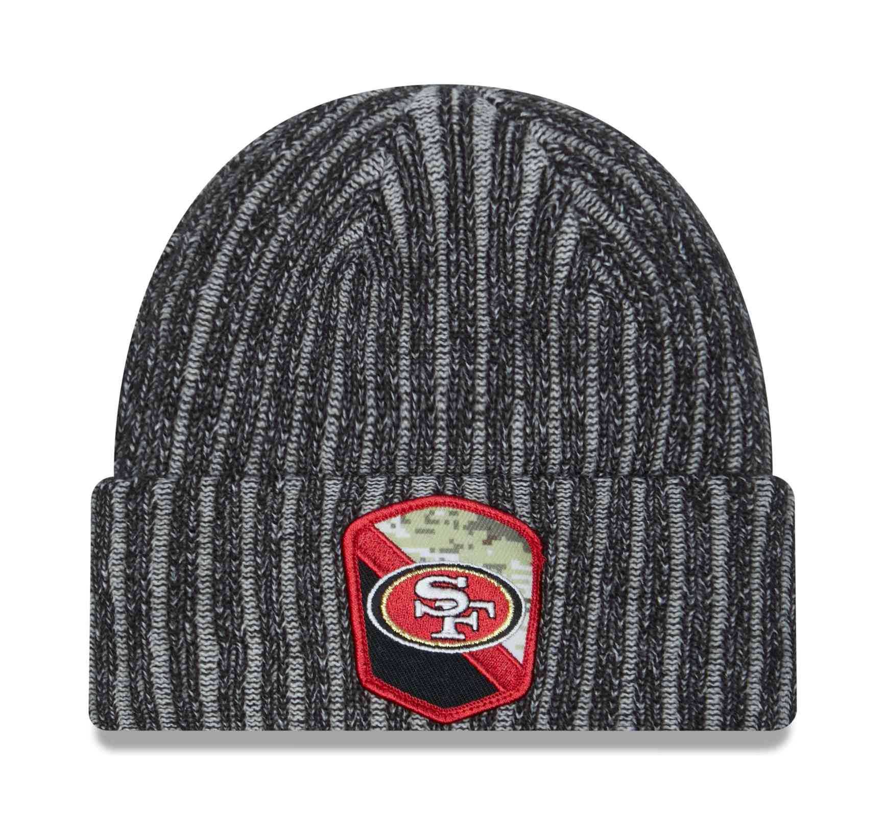 New Era - NFL San Francisco 49ers 2023 Salute To Service Knit Beanie