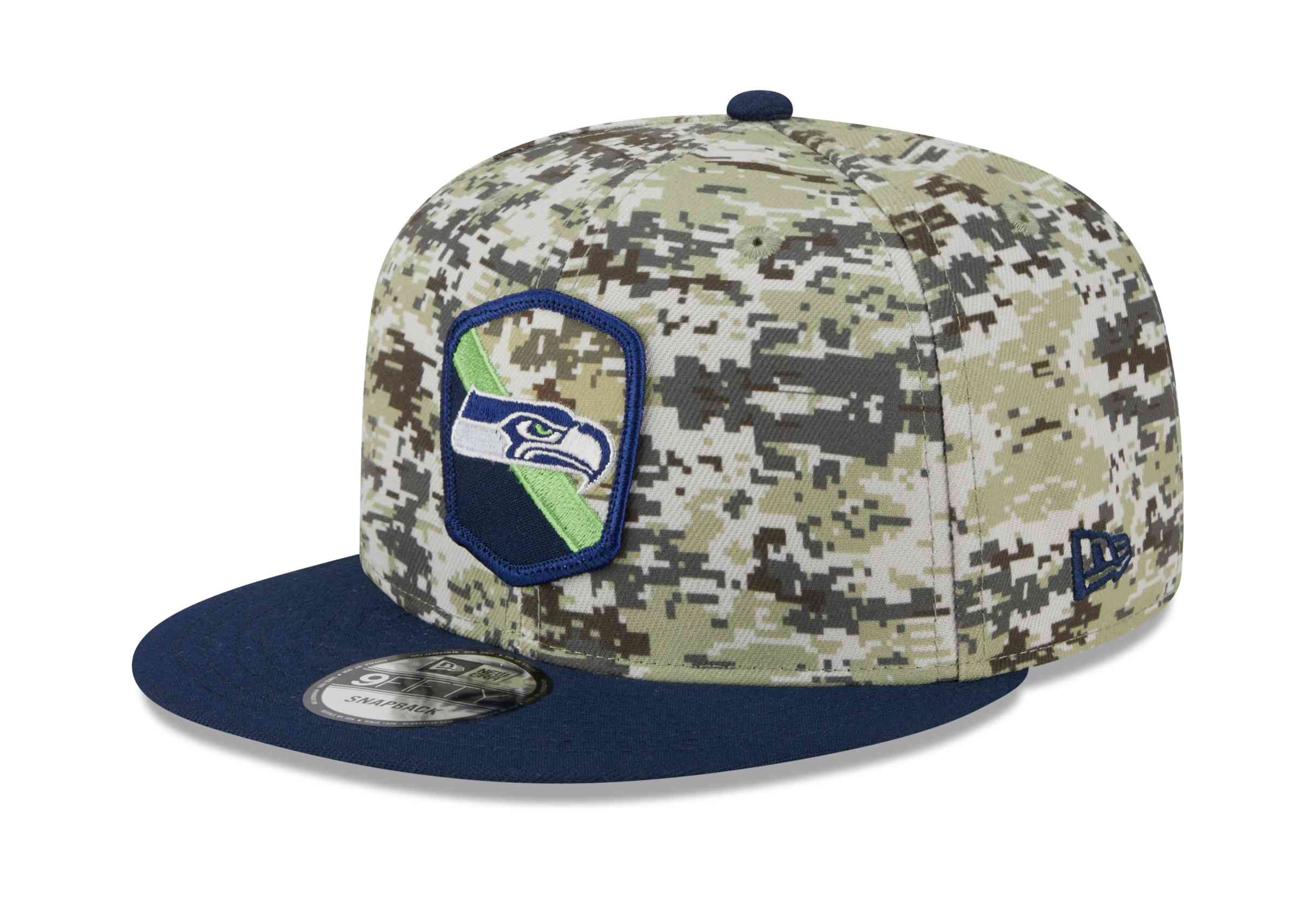 New Era - NFL Seattle Seahawks 2023 Salute To Service 9Fifty Snapback Cap