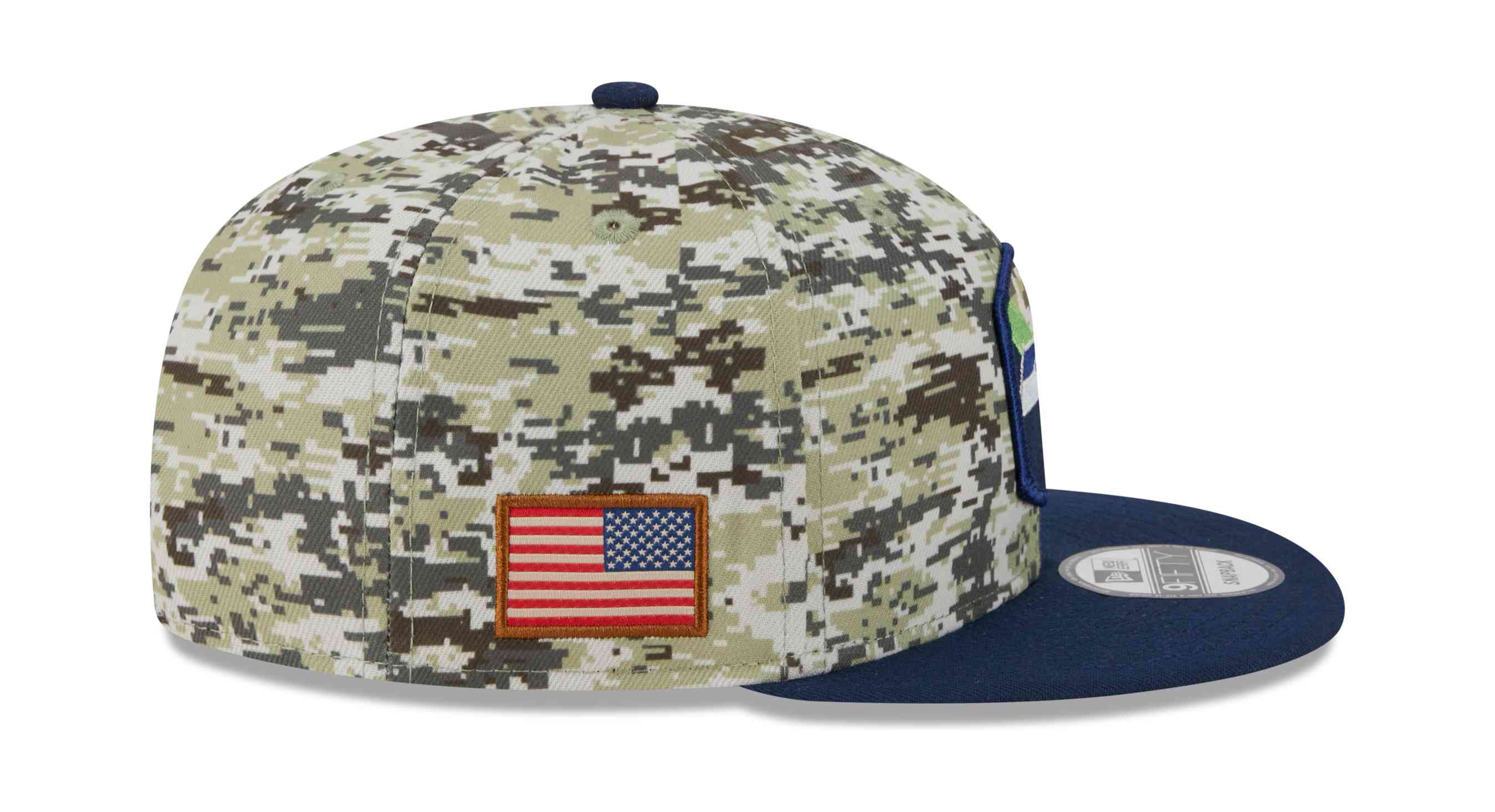 New Era - NFL Seattle Seahawks 2023 Salute To Service 9Fifty Snapback Cap