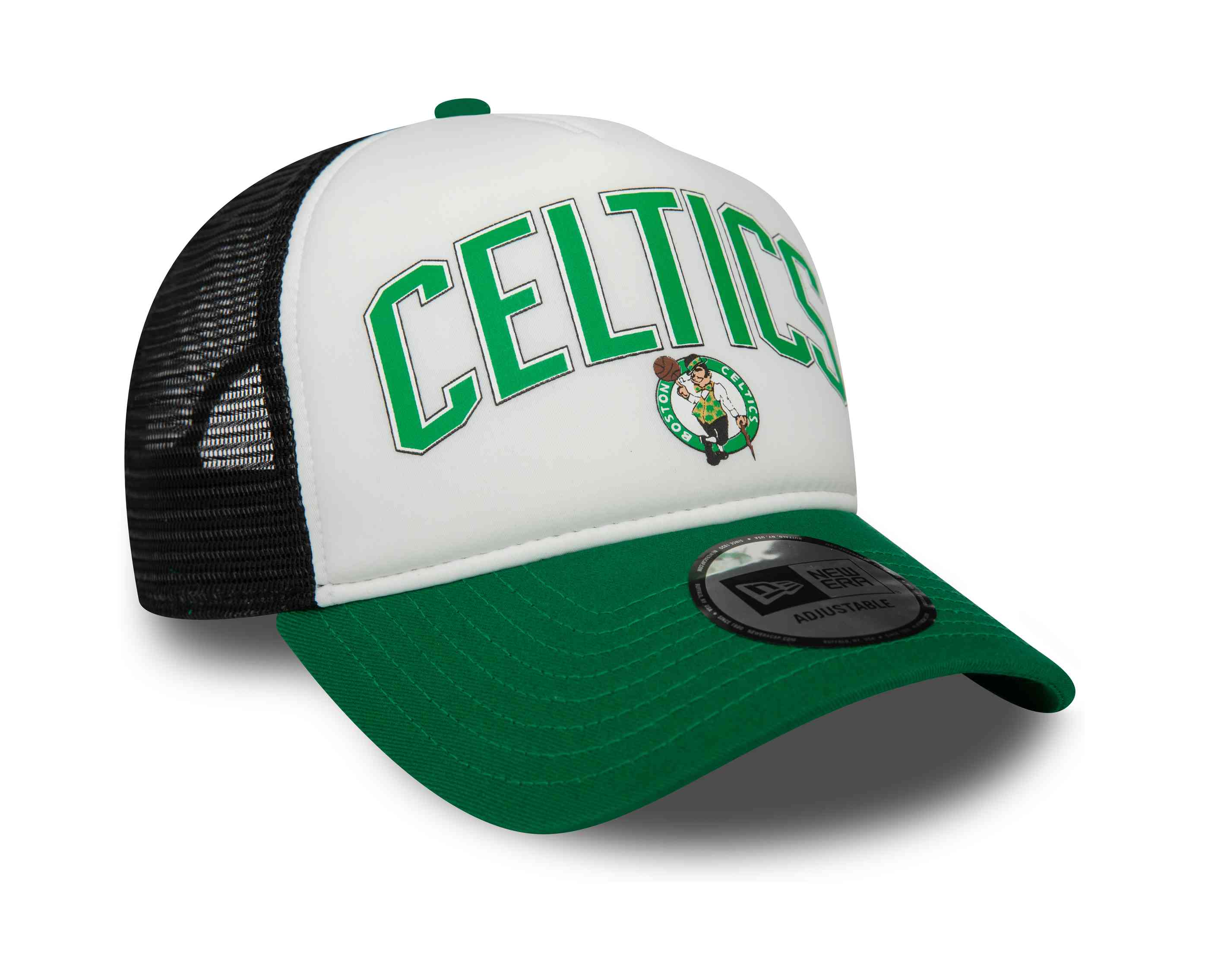New Era - NBA Boston Celtics Retro Trucker Snapback Cap