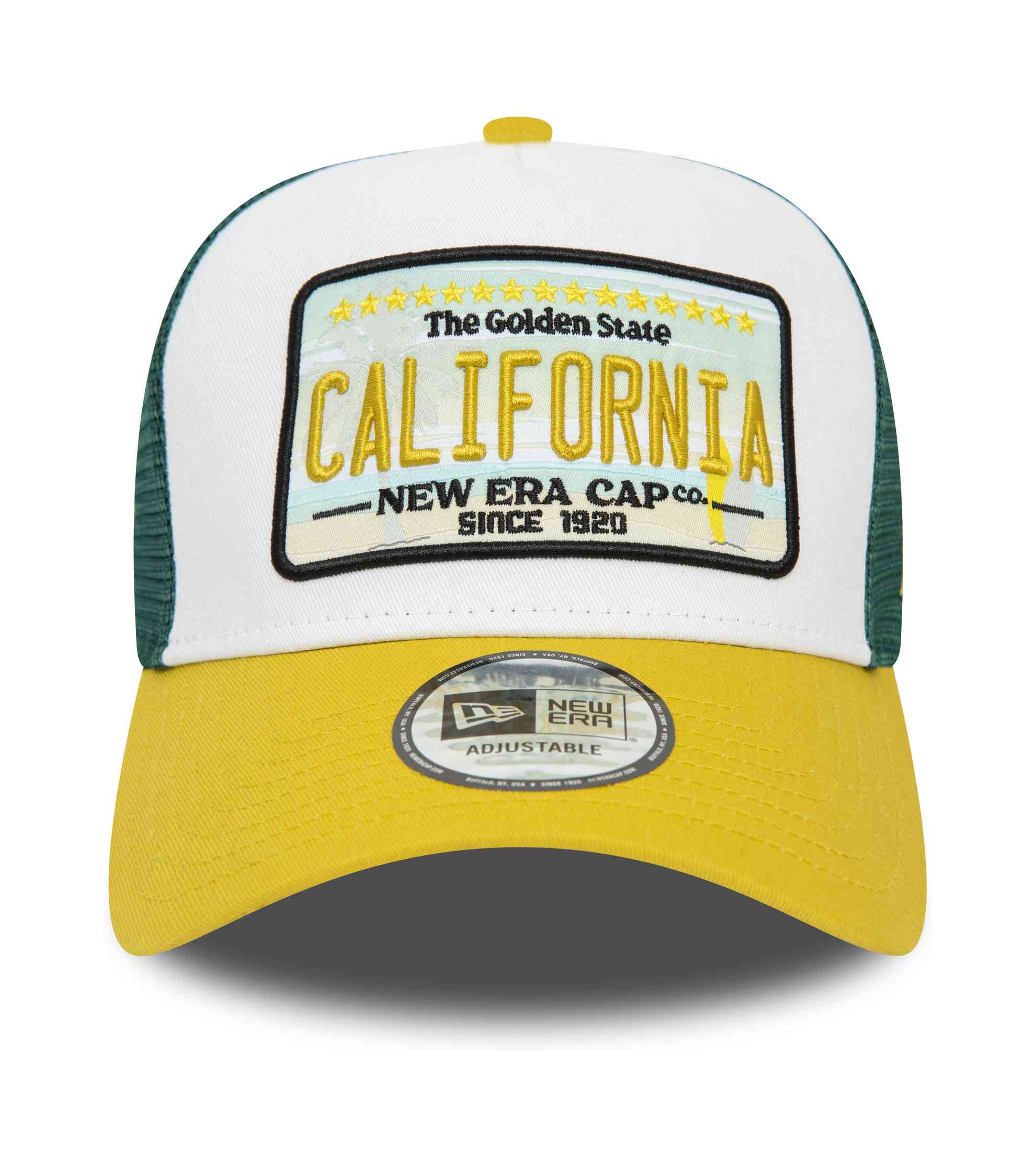 New Era - California Patch Trucker Snapback Cap