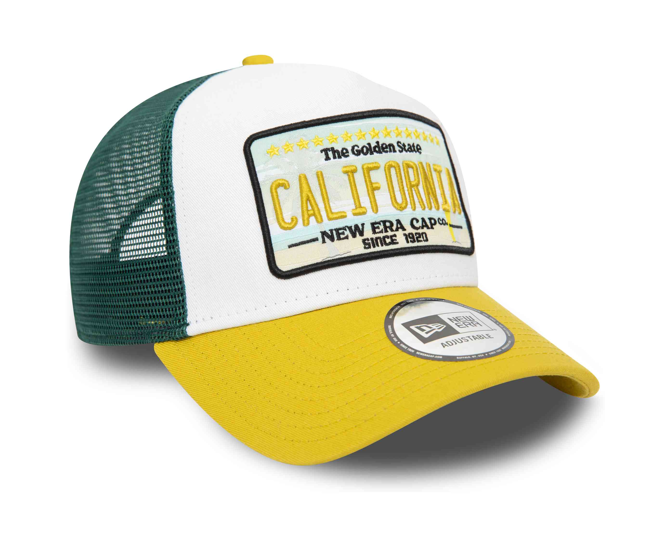 New Era - California Patch Trucker Snapback Cap
