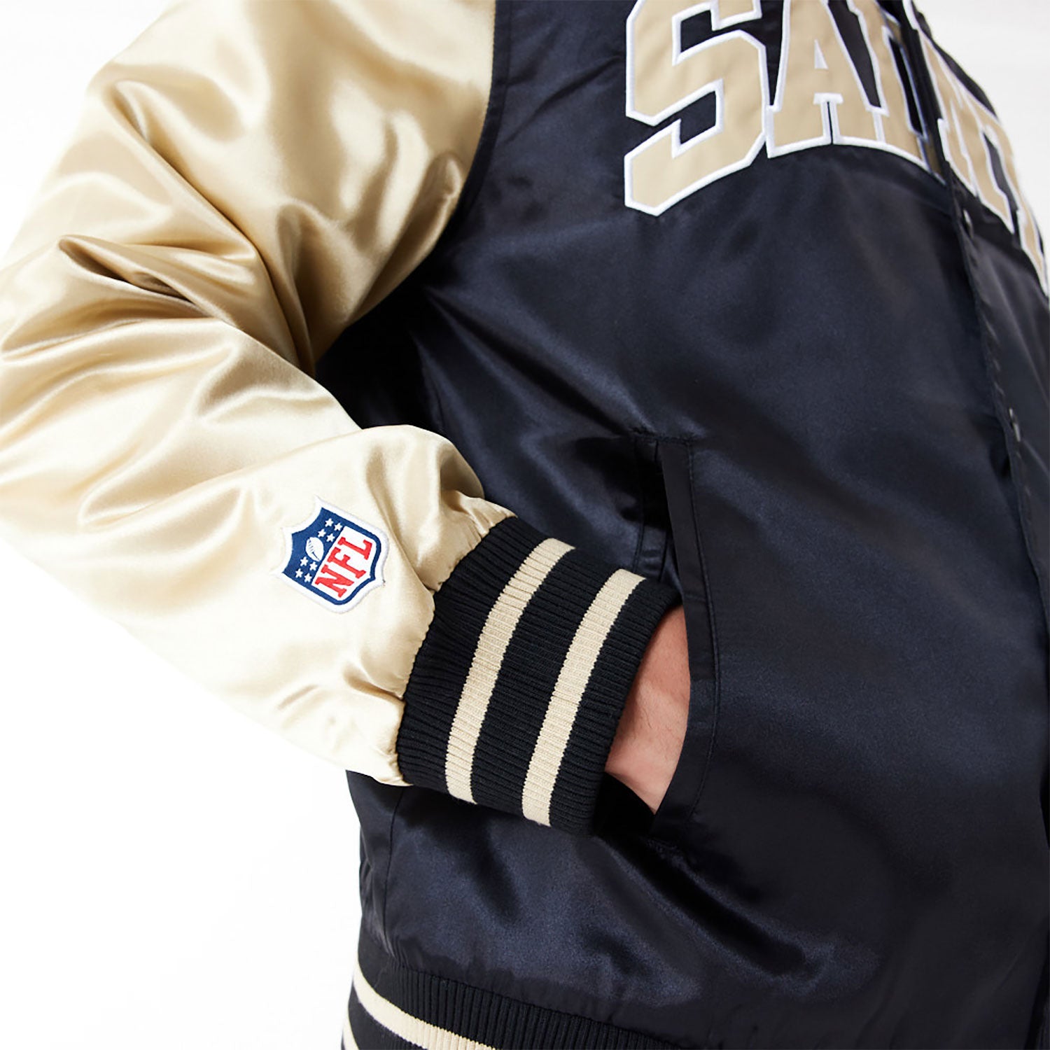 New Era - NFL New Orleans Saints Satin Bomber Jacke