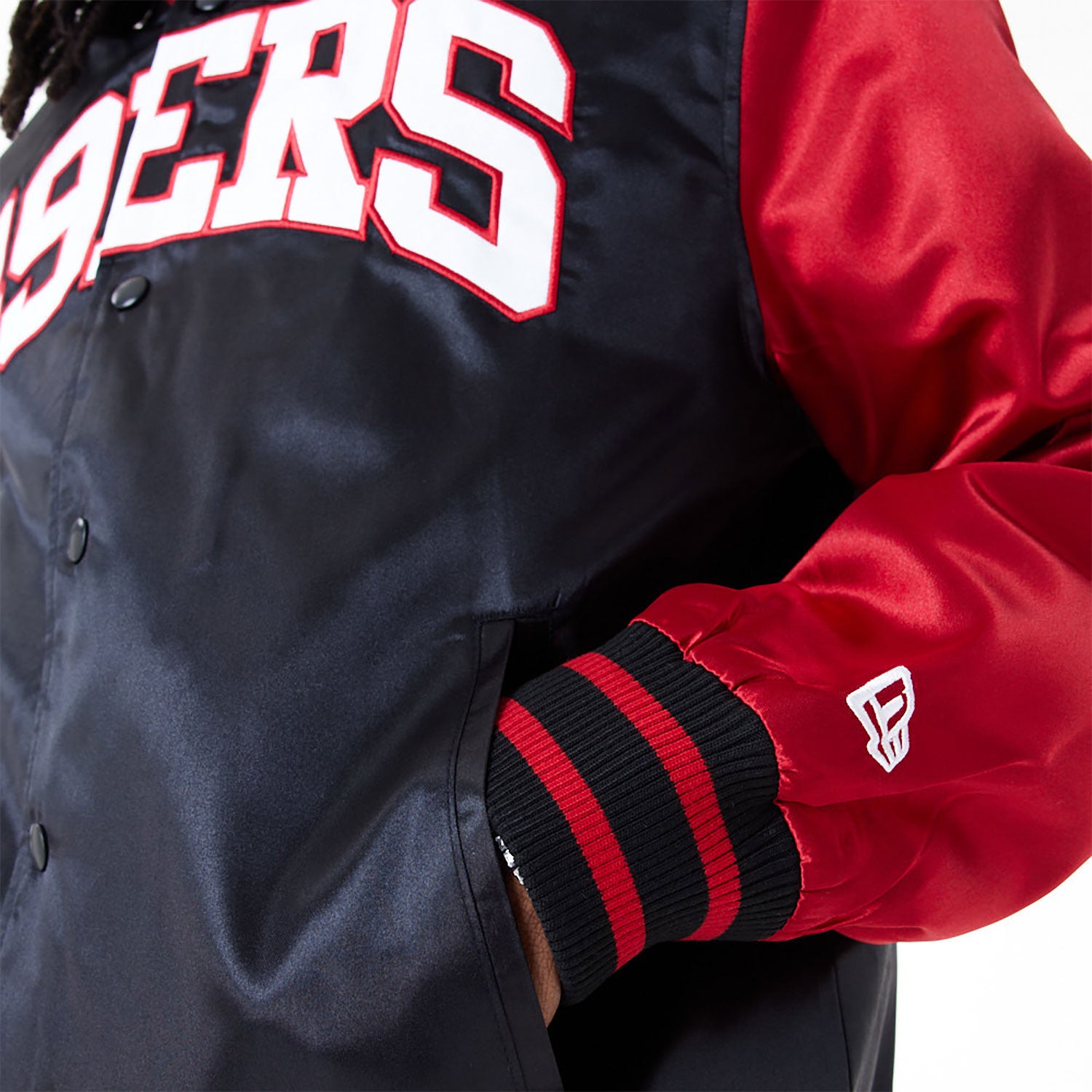 New Era - NFL San Francisco 49ers Satin Bomber Jacke