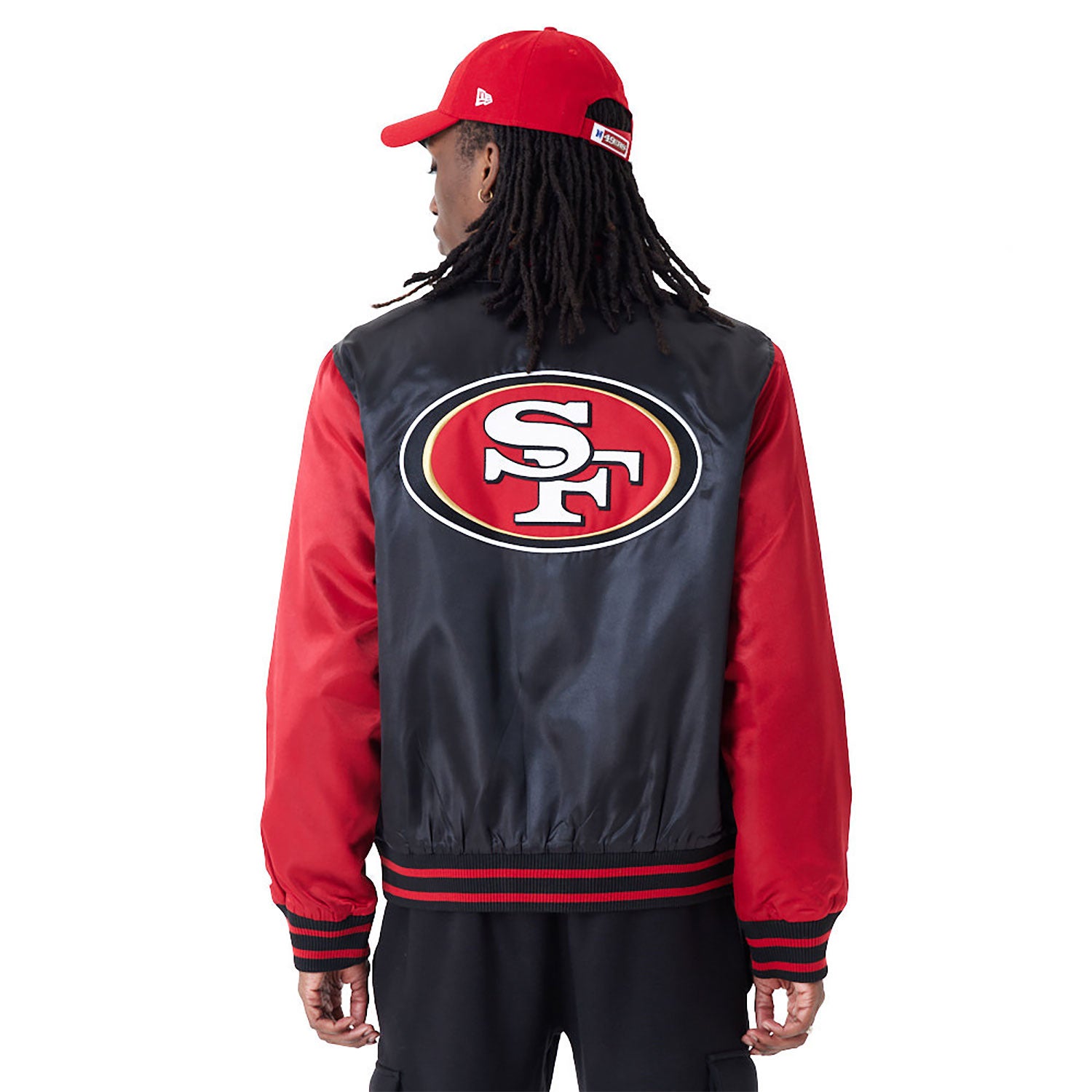 New Era - NFL San Francisco 49ers Satin Bomber Jacke