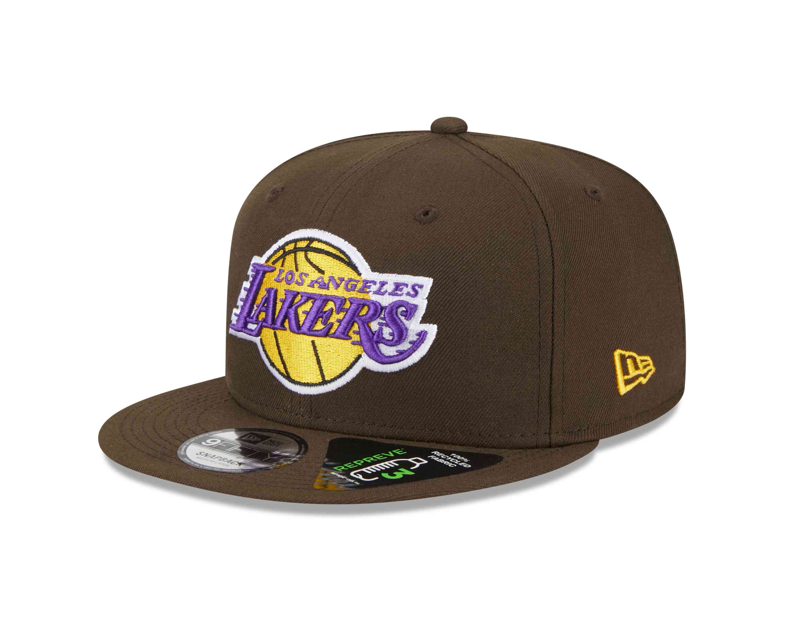 New Era - NBA Los Angeles Lakers Repreve 9Fifty Snapback Cap