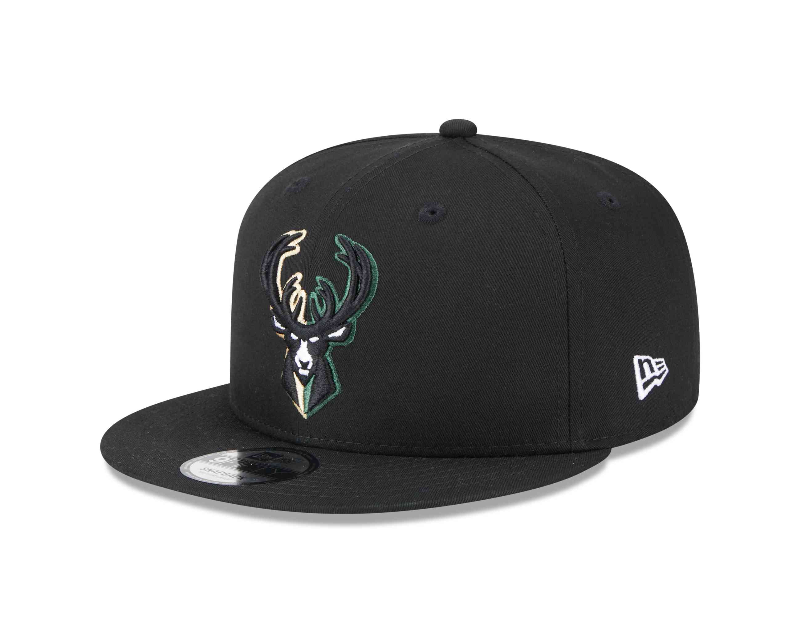 New Era - NBA Milwaukee Bucks Split Logo 9Fifty Snapback Cap