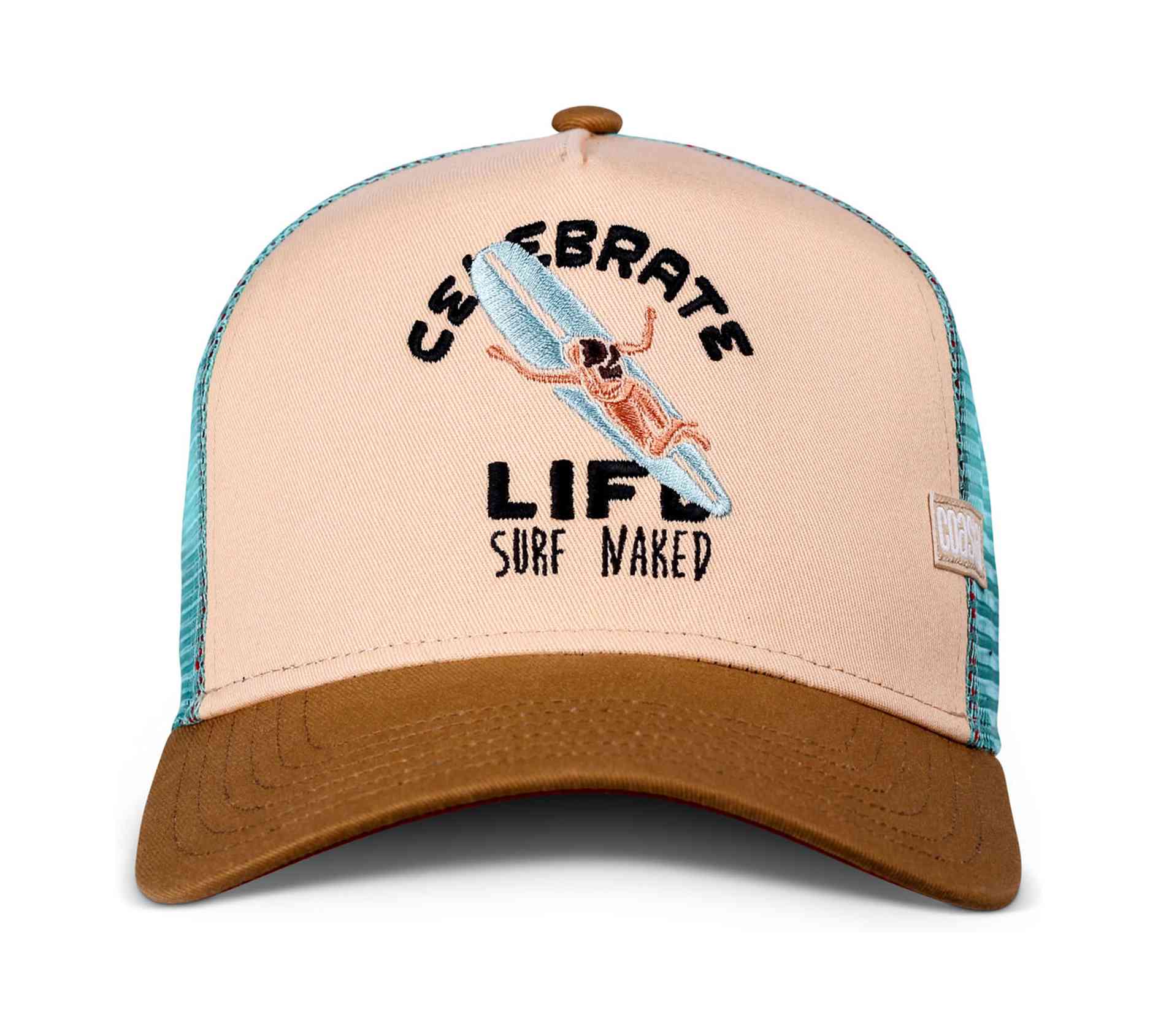 Coastal - Celebrate Naked Trucker Snapback Cap