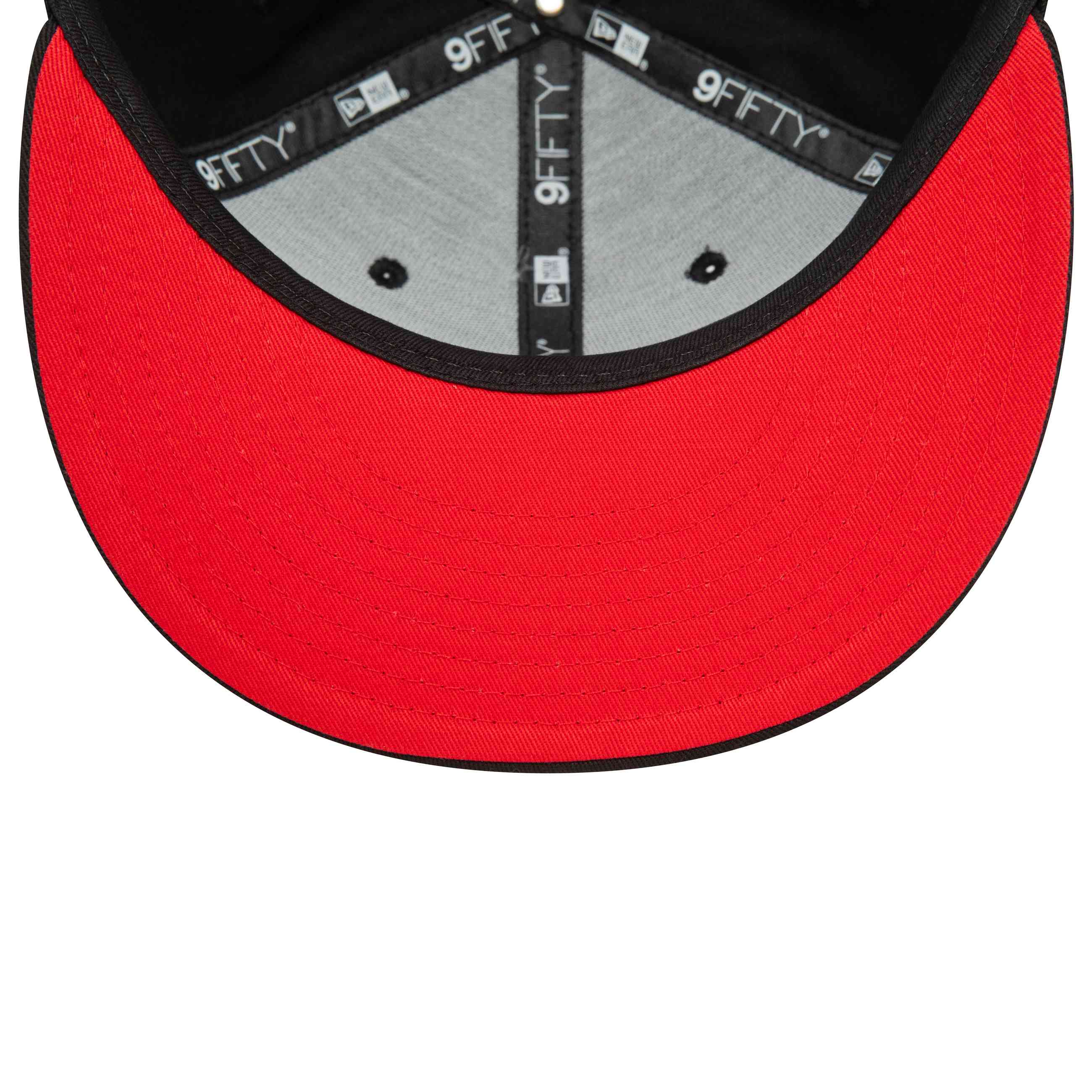 New Era - NBA Chicago Bulls Rear Logo 9Fifty Snapback Cap