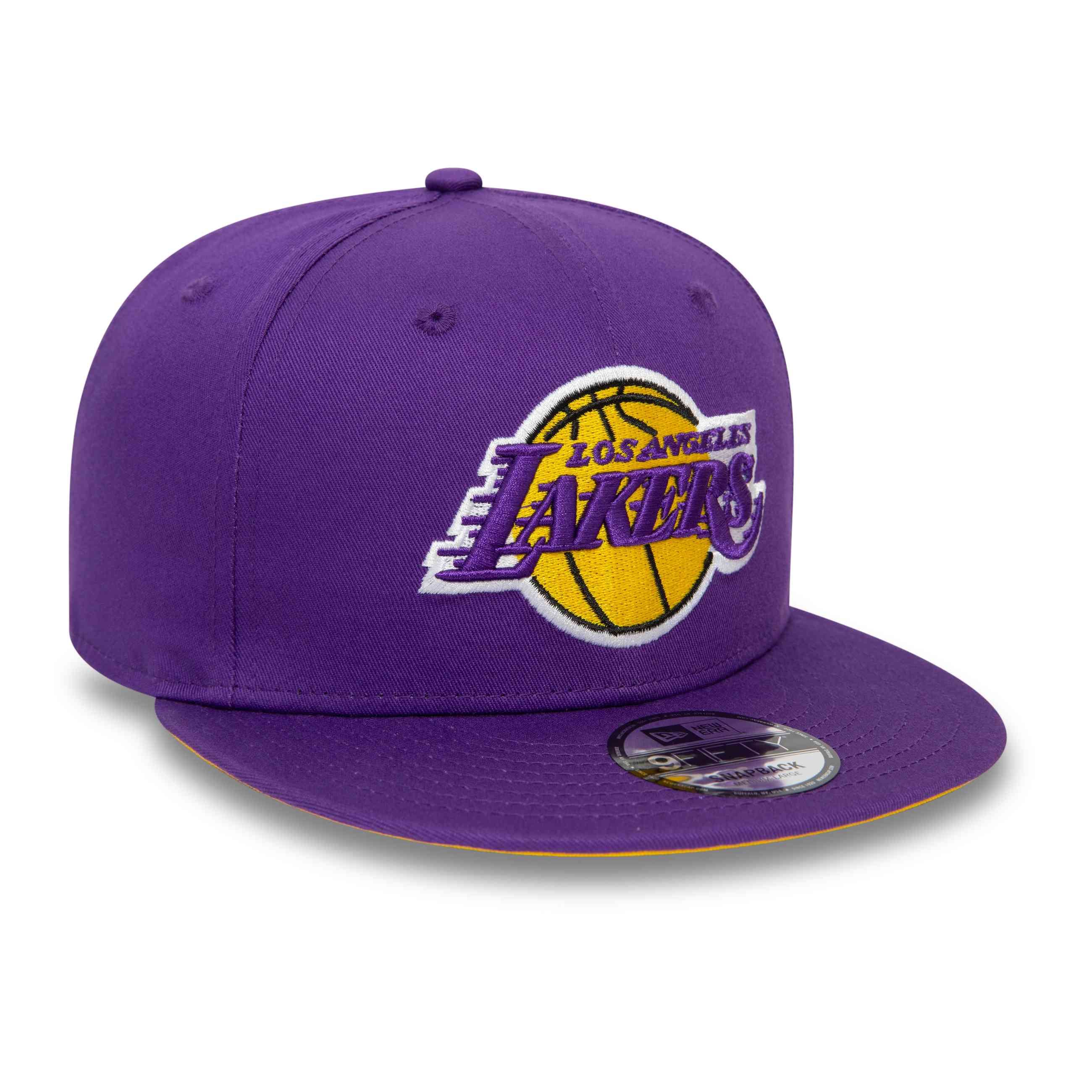 New Era - NBA Los Angeles Lakers Rear Logo 9Fifty Snapback Cap