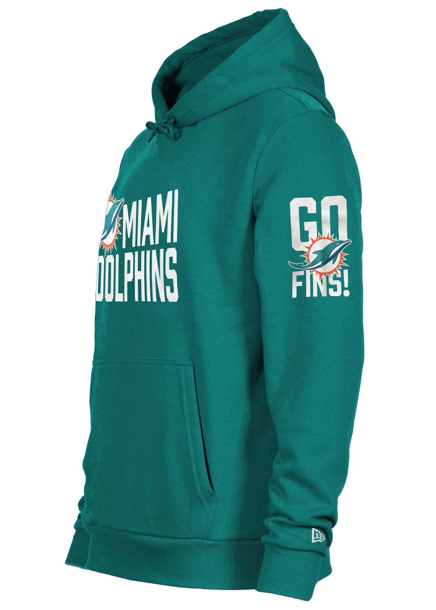 New Era - NFL Miami Dolphins Team Logo and Name Hoodie